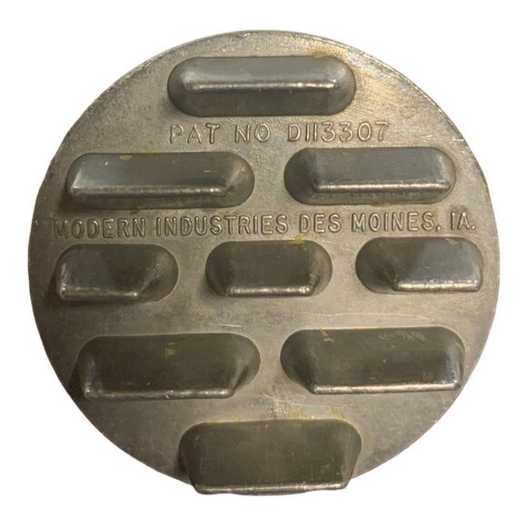 Vintage Meat Tenderizer Mallet Wood Handle Modern Industries Iowa USA Rustic - Picture 2 of 4